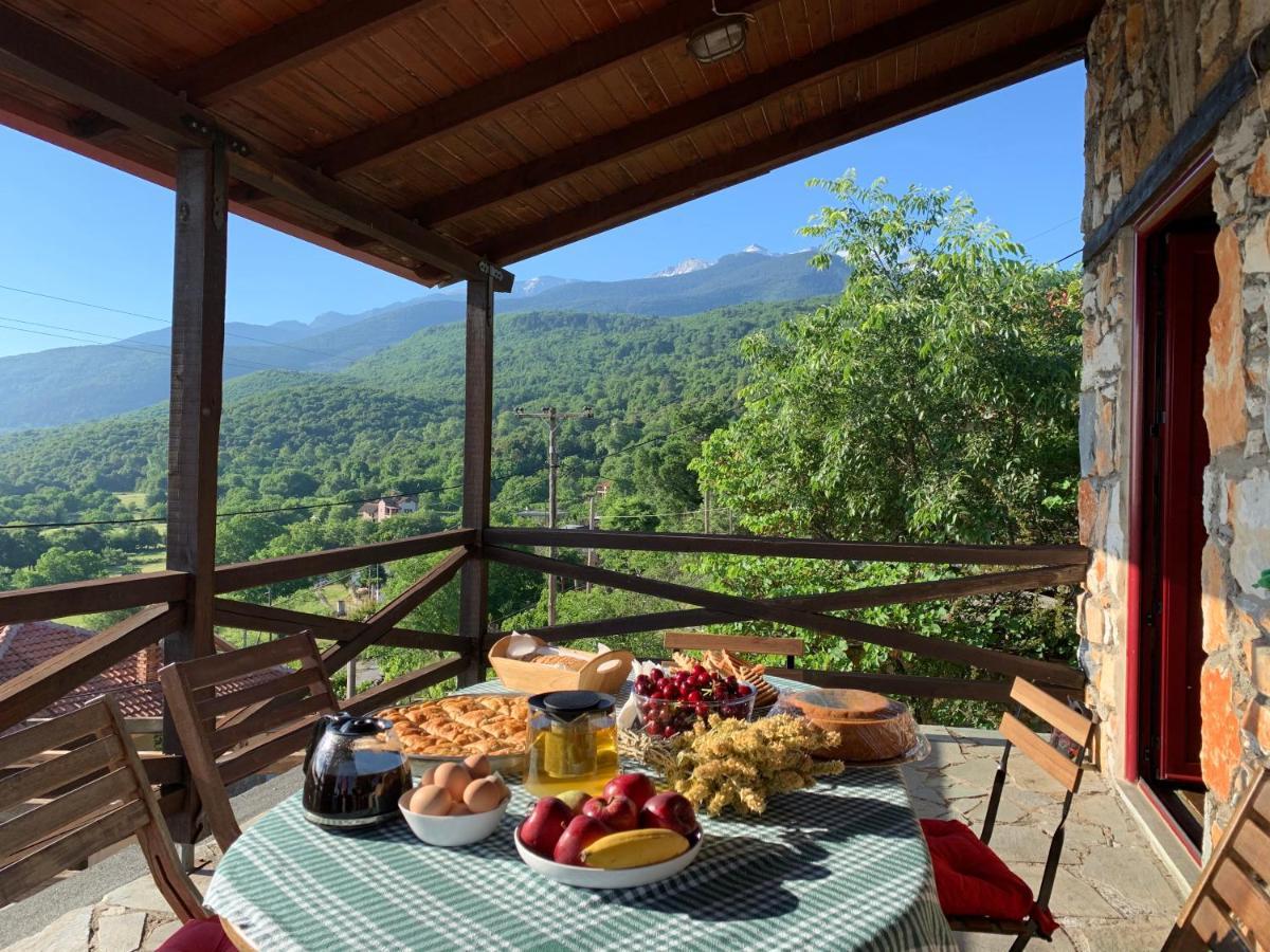 Stonehouse 2 Bedroom Chalet On Olympus Amazing View Pétra Kültér fotó