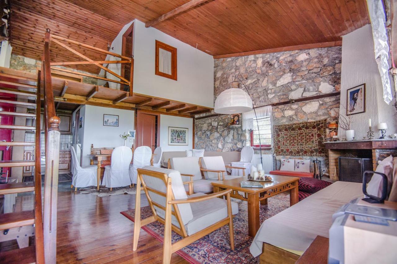 Stonehouse 2 Bedroom Chalet On Olympus Amazing View Pétra Kültér fotó