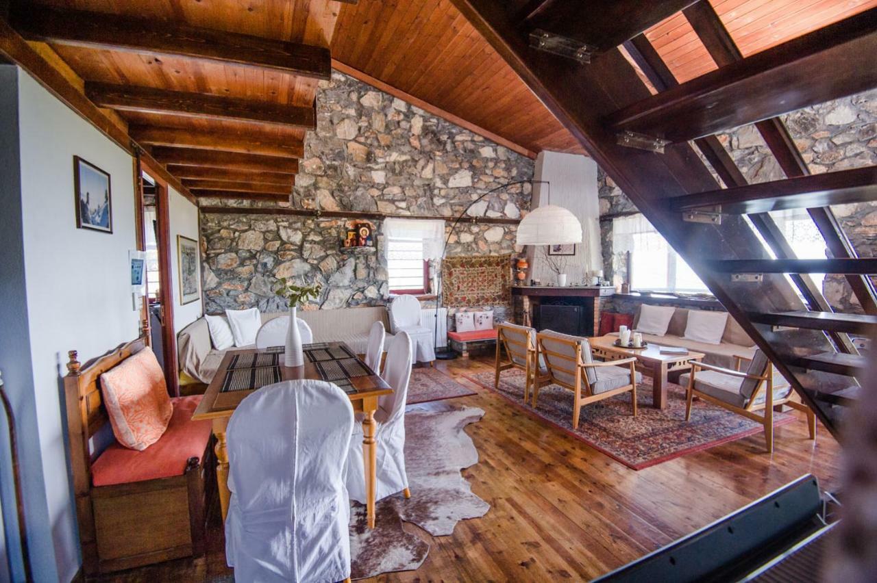 Stonehouse 2 Bedroom Chalet On Olympus Amazing View Pétra Kültér fotó