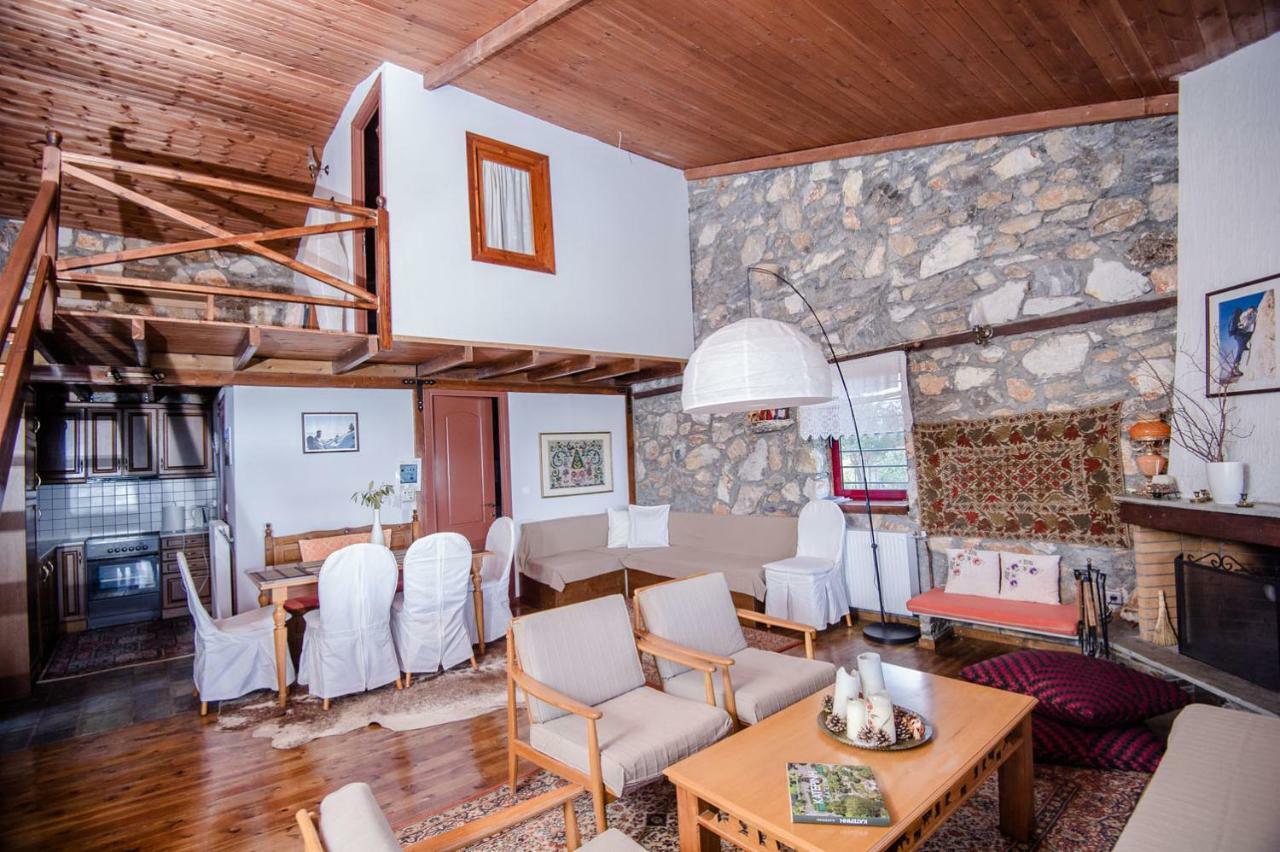 Stonehouse 2 Bedroom Chalet On Olympus Amazing View Pétra Kültér fotó